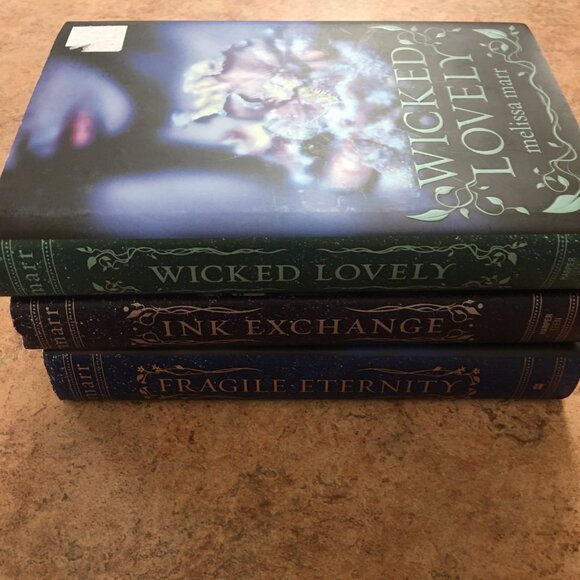 melissa marr wicked lovely fragile eternity ink exchange book bundle - Picture 10 of 10